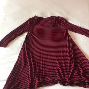 Long sleeve t-shirt dress
